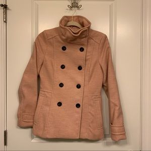 H&M blush coat